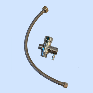 Childproofing Kit: Mega Adapter with Shutoff Valve and Compatible Hose